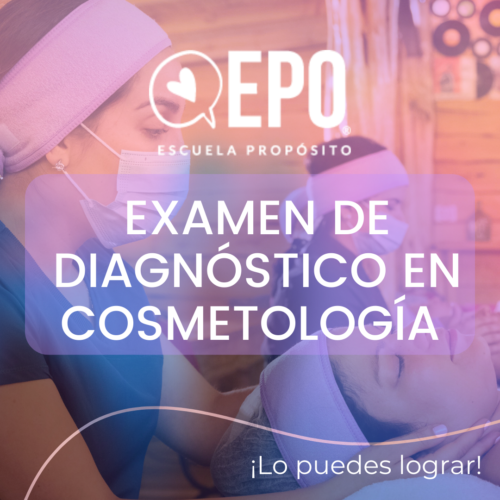 Examen de diagnóstico de conocimientos previos de cosmetología profesional