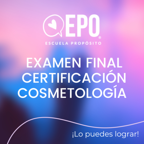 Examen de certificación de cosmetologia profesional